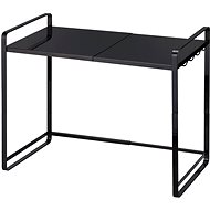 YAMAZAKI Kitchen Shelf Adjustable Tower 3131, 47.5-75, Black - Organiser