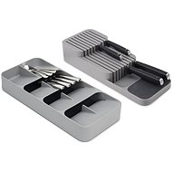 JOSEPH JOSEPH DrawerStore Organizers 85188, 2pcs, grey - Cutlery Tray