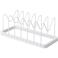 YAMAZAKI Tower 3840 adjustable lid and pan rack, white - Stand