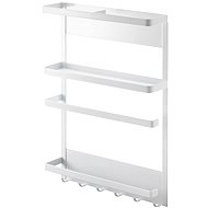 YAMAZAKI Magnetic organizer Tower 2744, white - Kitchen Organiser