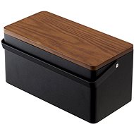 YAMAZAKI Organizer for Sewing Supplies Tower 5061, Black - Sewing Machine Accessory