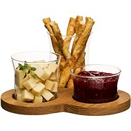 SAGAFORM Nature Glass Bowls with Tray 5017183 - Tray