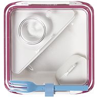 BLACK+BLUM Snack box LunchBox Appetit 880ml, white/pink - Lunch Box