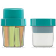 JOSEPH JOSEPH Snack Box GoEat Snack Pot 81068, 100/240ml, teal - Lunch Box