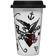SAGAFORM Porcelain Thermo Mug ForYou Tattoo 5017102, 250ml - Thermal Mug