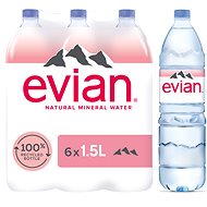 Evian 6x 1,5l rPET - Mineral Water