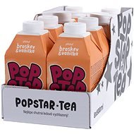 POPSTAR Tea broskyňa a vanilka 8× 0,5 l - Ľadový čaj