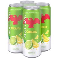 Mattoni Cedrata 4×0,5l tin - Flavoured Water
