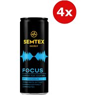 Semtex Focus 4x 0,25l Tin - Energy Drink