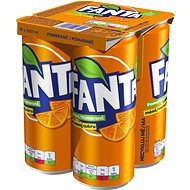 Fanta Orange 4x0,33l Tin - Lemonade