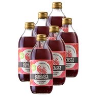 Bohemsca Organic Raspberry syrup with hibiscus 6× 0,33l - Syrup