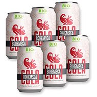 Bohemsca Organic Cola 6× 0,33l tin - Lemonade