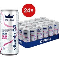 Crown Vitamin D3 Raspberry and Yuzu 24× 0,33l tin - Drink