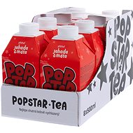 POPSTAR Tea Strawberry & Mint 8× 0.5L - Drink