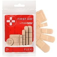 FIXPLAST First Aid Flexi classic mix (24 ks) - Náplast