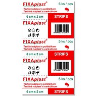 FIXAplast náplast Strip 6 × 2 cm, 5 ks - Náplast