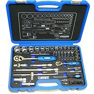Narex 1/4" and 1/2" Ratchets, 61 Pieces - Tool Set