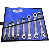 NAREX Wrench Set 8-piece Ratchet Wrenches Double-sided Vinyl DIN3113 443000989 - Ratchet Wrench Set