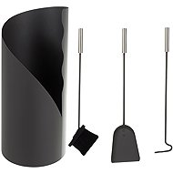 Kaminer 25970 Fireplace tool 3 parts, black - Fireplace tools