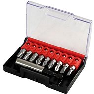 Narex Bystřice Sada nástavců 1/4" 9dílná s magnetickým držákem v plastové krabičce - Bit Set