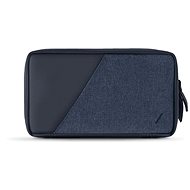 Native Union Stow Organizer Pouch, Indigo - Cable Organiser Bag