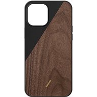 Native Union Clic Wooden, Black, iPhone 12 Pro Max - Phone Cover