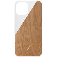 Native Union Clic Wooden White iPhone 12 mini - Phone Cover