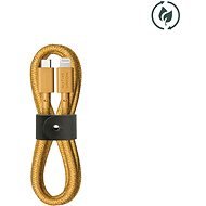 Native Union Belt Cable (USB-C – Lightning) 1.2 m Kraft - Dátový kábel