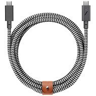 Native Union Belt Cable C-C PRO 2.4 m 240 W Zebra - Dátový kábel