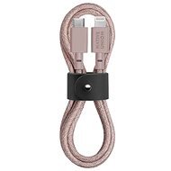Native Union Belt Cable C-L Lightning 1.2m, Rose - Data Cable
