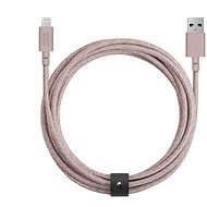 Native Union Belt Cable XL Lightning 3m, rosa - Datenkabel