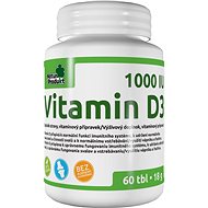 Naturprodukt Vitamin D3 1,000 IU 60 Tablets - Dietary Supplement