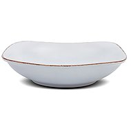 NAVA Greece Stoneware deep plate White sugar 22,5 cm - Plate