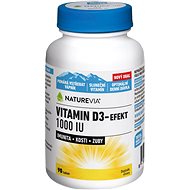 NatureVia Vitamin D3-Effect 1000 IU 90 tablets - Vitamin D3