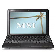 MSI U100 WIND Black 160GB 1GB Bundle - Laptop