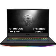 MSI GT76 Titan DT 10SGS-021CZ Metallic - Gaming Laptop