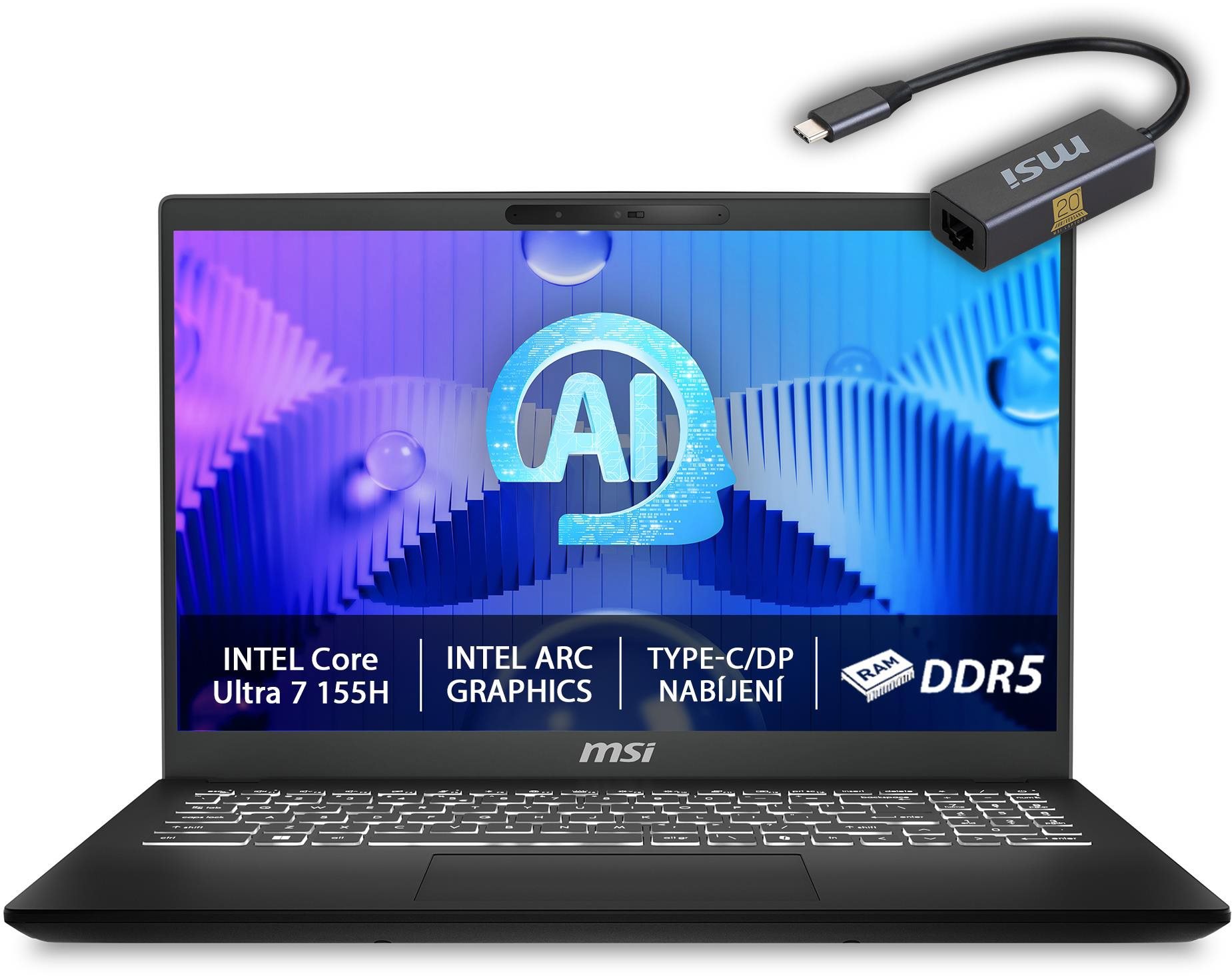 MSI Modern 15 H AI C1MG-061CZ - Laptop