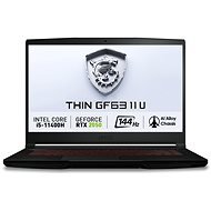 MSI GF63 Thin 11UCX-1616CZ kovový - Herný notebook
