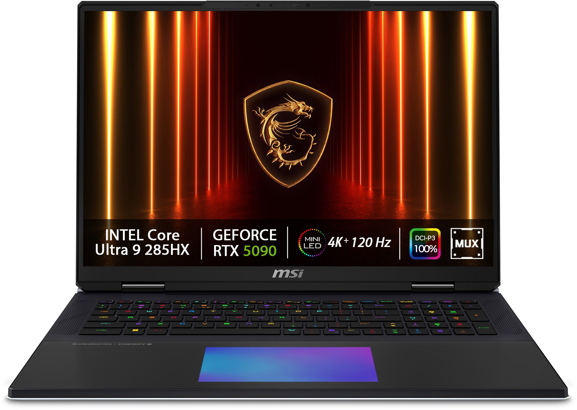 MSI Titan 18 HX AI A2XWJG-224CZ Metallic - Gaming Laptop