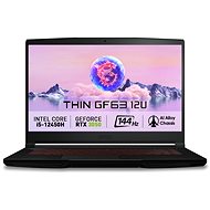 MSI GF63 Thin 12UDX-255XCZ - Gaming Laptop