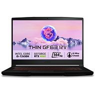 MSI Thin GF63 12VF-453XCZ Mettalic - Gaming Laptop