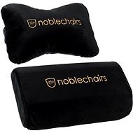 Noblechairs Cushion Set für EPIC/ICON/HERO Stühle, schwarz/gold - Lendenwirbelstütze
