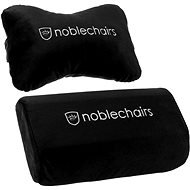 Noblechairs Cushion Set for EPIC/ICON/HERO chairs, black/white - Lendenwirbelstütze