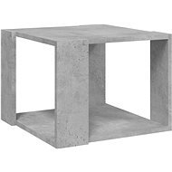 Shumee Konferenční stolek 40 × 40 × 30 cm, betonově šedý - Konferenční stolek