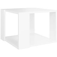 Shumee Konferenční stolek 40 × 40 × 30 cm, bílý - Konferenční stolek