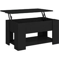 Shumee Konferenční stolek 79 × 49 × 41 cm, černý - Konferenční stolek
