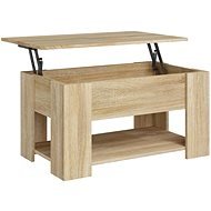 Shumee Konferenční stolek 79 × 49 × 41 cm, dub sonoma - Konferenční stolek
