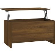 Shumee Konferenční stolek 102 × 55,5 × 52,5 cm, hnědý dub - Konferenční stolek