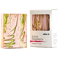 Solné Raspberry, české tělové mýdlo, 90g - Bar Soap