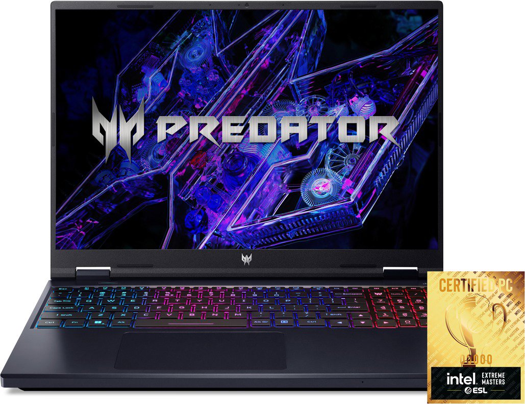 Acer Predator Helios Neo 16 Abyssal Black metal (PHN16-72-93AC) - Gaming Laptop